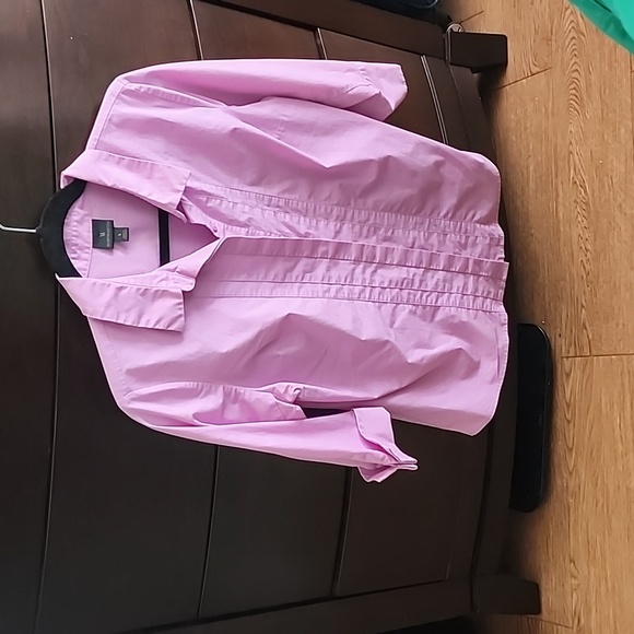 Lot of 2 Calvin Klein womens dress blouse size 12 and 2 Worthington size Large - Picture 14 of 16